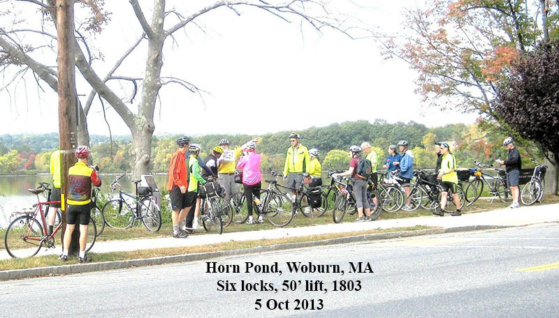 Horn Pond - Fall Bike Ride 2013