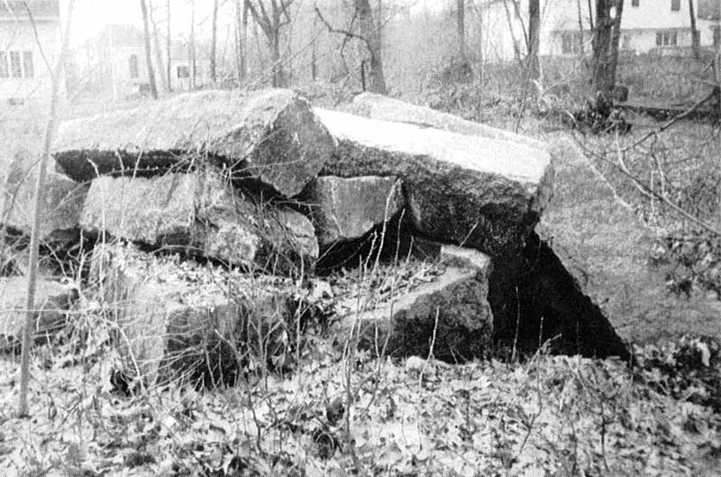 Canal stones in  Winchester Town Forest