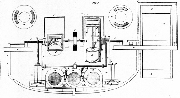 Front View, Morey Rotary Engine for Towboat Enterprise