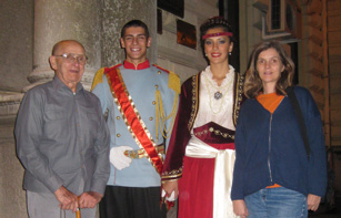 Tom & Connie with Serbian Hosts
