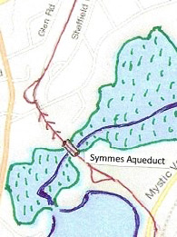 Map of Symmes River Aqueduct