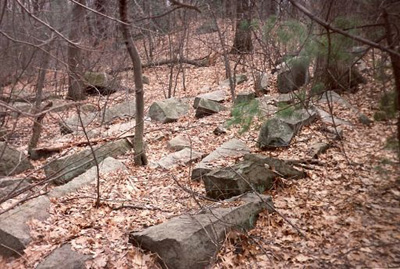More granite boulders