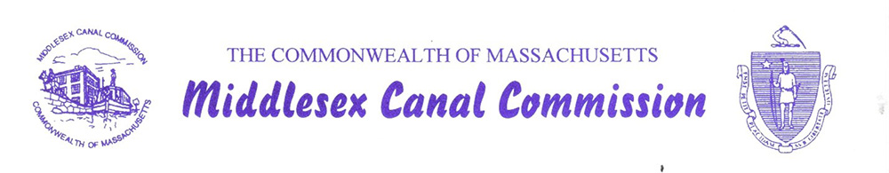 Middlesex canal Commission letterhead