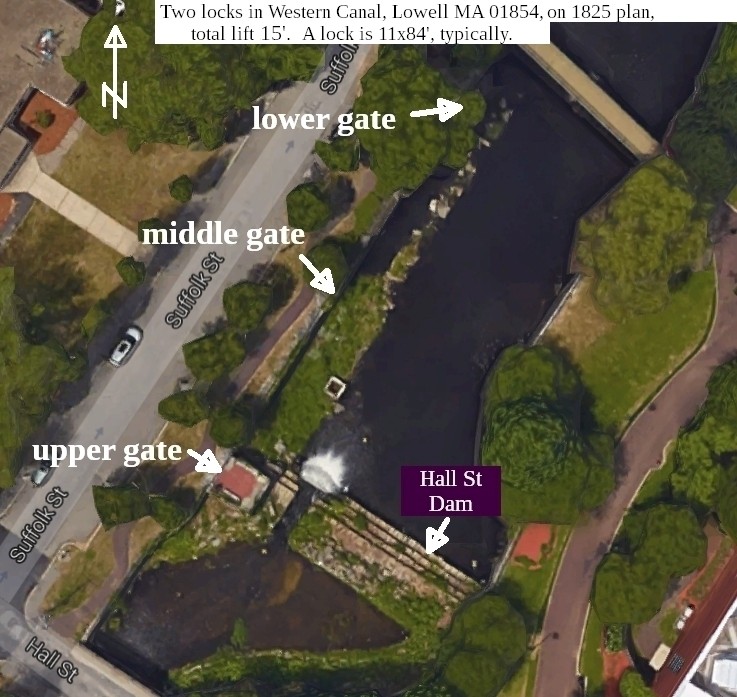 Remnants of locks in Western Canal.